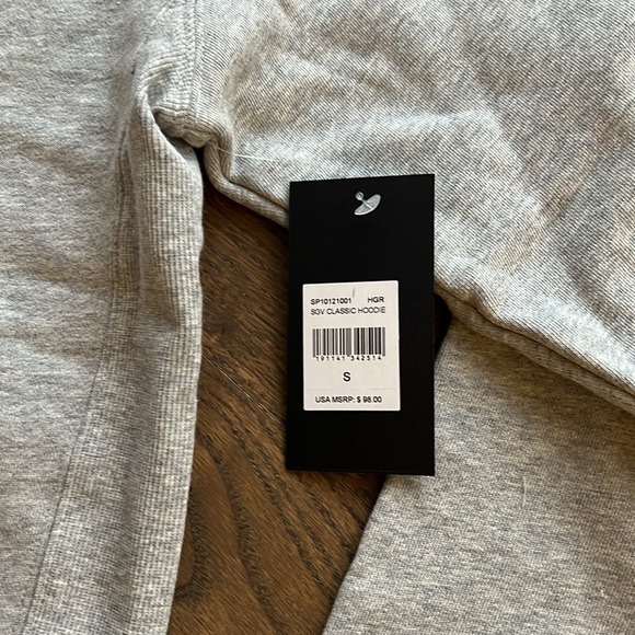 Spiritual Gangster brand new grey hoodie sweatshirt small - NEW - Picture 3 of 4